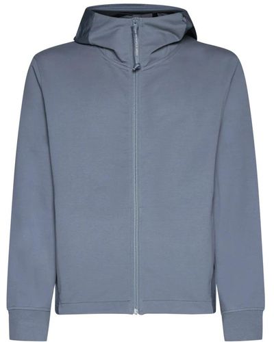 C.P. Company Metropolis pullover blau-grau jersey textur