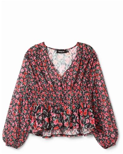 Desigual Blouses - Red