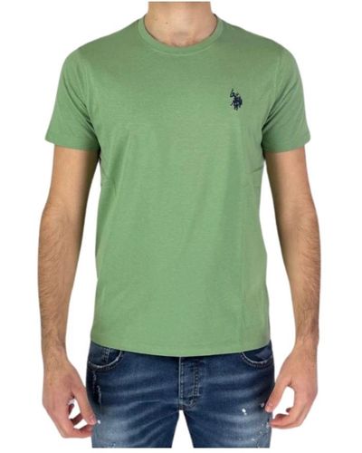 U.S. POLO ASSN. T-Shirts - Green
