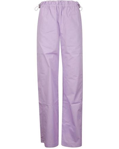 Stine Goya Trousers > straight trousers - Violet