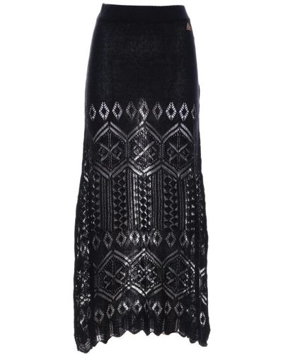 Akep Maxi Skirts - Black