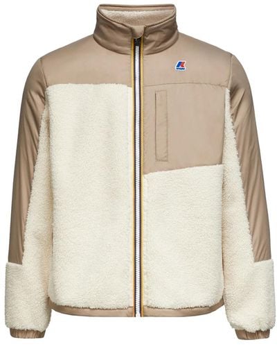 K-Way Sweatshirts & hoodies > zip-throughs - Neutre