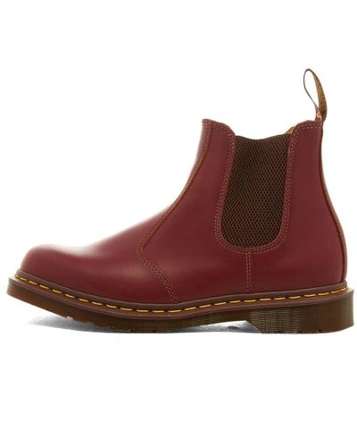 Dr. Martens Vintage 2976 chelsea boot - prodotto in inghilterra - Rosso