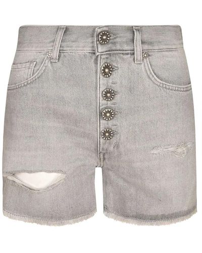 Dondup Shorts > denim shorts - Gris