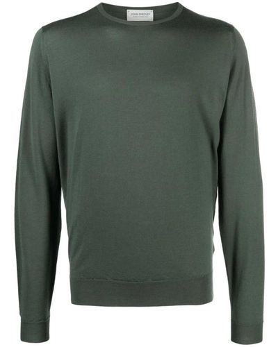 John Smedley Knitwear > round-neck knitwear - Vert