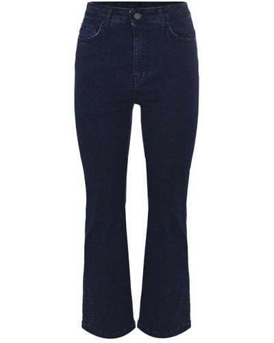 Kocca Jeans > boot-cut jeans - Bleu