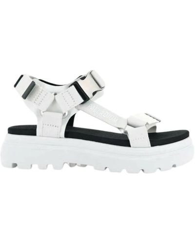 Palladium Flat sandals - Blanco