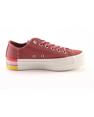 Converse Sneakers donna in tela - Rosso