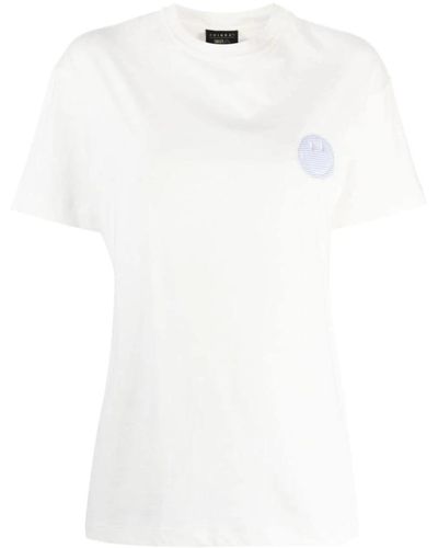 Joshua Sanders Weiße t-shirts und polos
