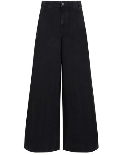 Khaite Trousers > wide trousers - Noir