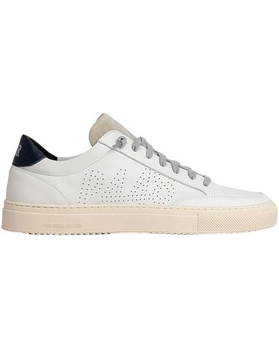 P448 Baskets - Blanc