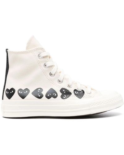 Comme des Garçons Shoes > sneakers - Blanc