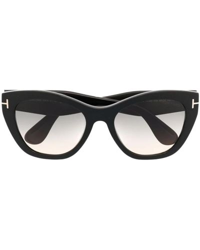Tom Ford Schwarze sonnenbrille, must-have stil