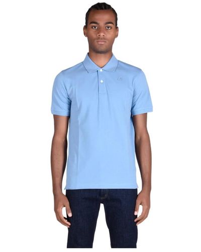 K-Way Baumwoll polo shirt für männer - Blau