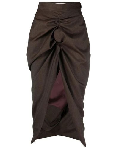 Vivienne Westwood Midi Skirts - Brown