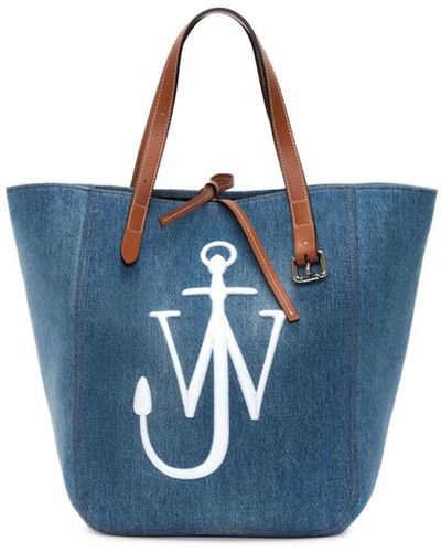 JW Anderson Bags > tote bags - Bleu