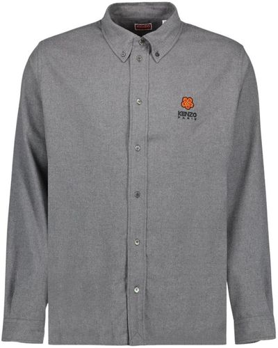 KENZO Casual Shirts - Gray