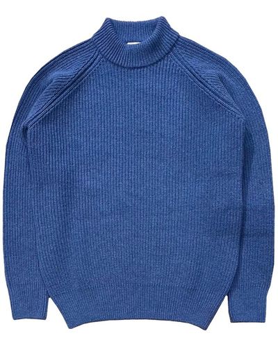 La Paz Knitwear > round-neck knitwear - Bleu