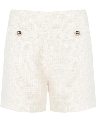 Guess Elegante high-waisted shorts - Weiß