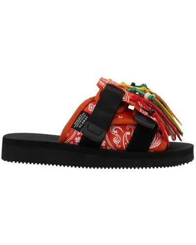 Alanui Shoes > flip flops & sliders > sliders - Rouge