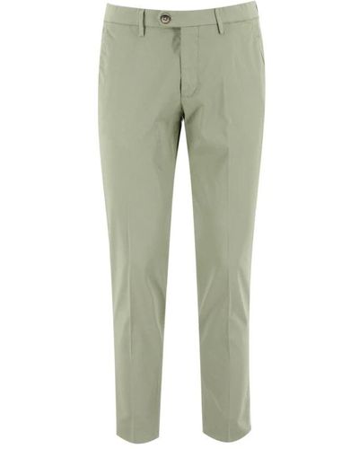 MICHELE CARBONE Chinos - Green