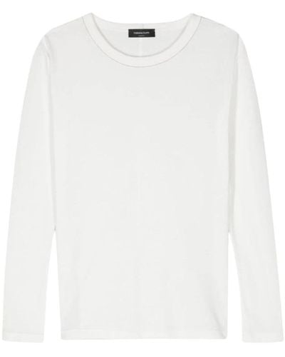 Fabiana Filippi Long Sleeve Tops - White