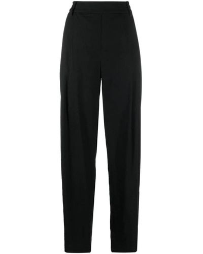 Vince Straight Trousers - Black