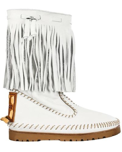 DSquared² High Boots - White