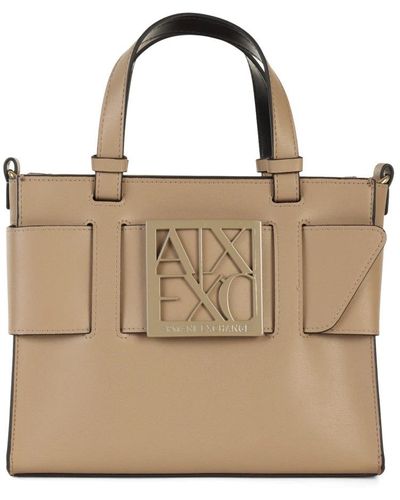 Armani Exchange Handbags - Natural