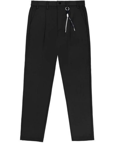 People Of Shibuya Slim-Fit Trousers - Black