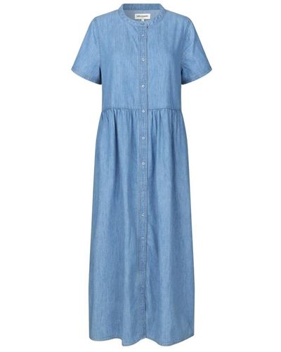 Lolly's Laundry Shirt Dresses - Blue