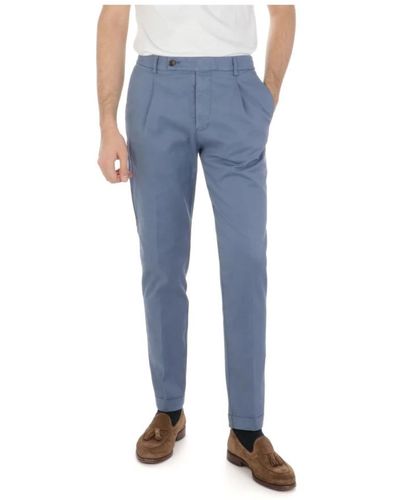 Berwich Suit Trousers - Blue