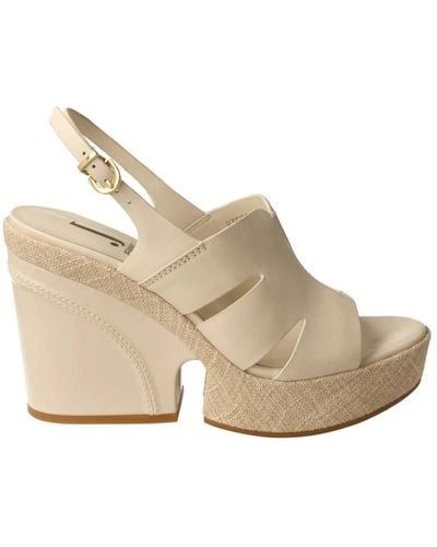 Jeannot Shoes > sandals > high heel sandals - Neutre