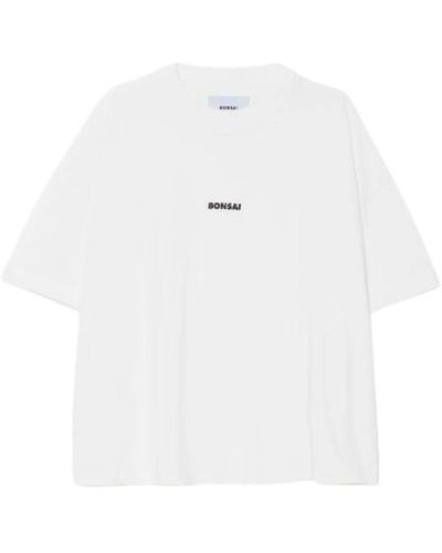 Bonsai Stylische t-shirts und polos - Weiß