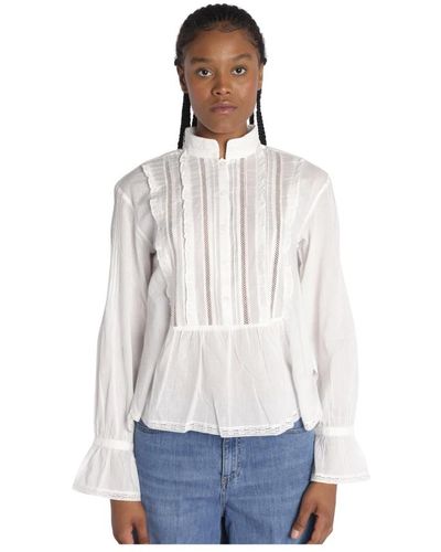 Zadig & Voltaire Camicia voile bianca tricia - Bianco