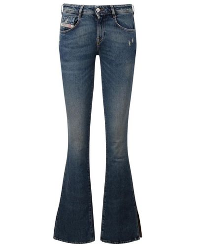 DIESEL Jeans > boot-cut jeans - Bleu