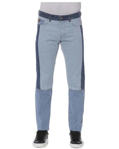 Trussardi Jeans > slim-fit jeans - Bleu