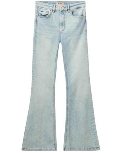 Mos Mosh Flared Jeans - Blue