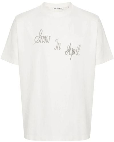 Our Legacy T-Shirts - White