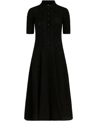 Etro Midi Dresses - Black