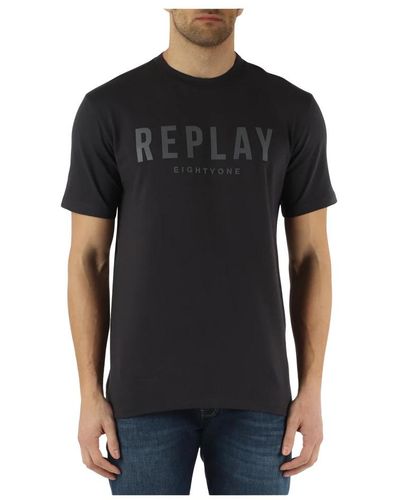 Replay T-Shirts - Black
