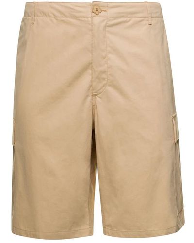 KENZO Cargo workwear shorts - Neutro