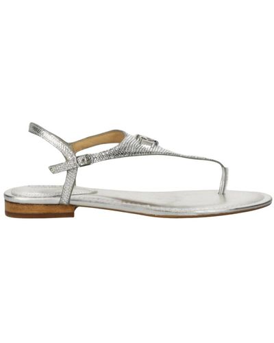 Ralph Lauren Flat sandals - Mettallic
