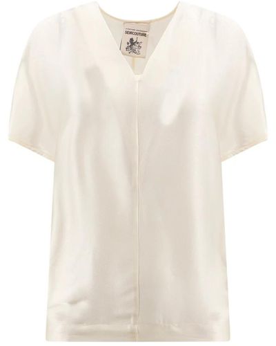 Semicouture Shirts - Blanco