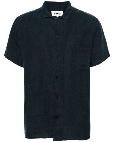 YMC Short Sleeve Shirts - Black