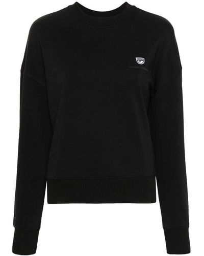 Chiara Ferragni Sweatshirts - Black