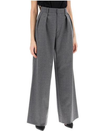 Wardrobe NYC Wide trousers - Grau
