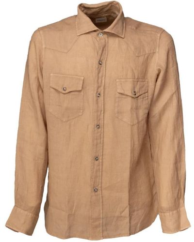 Bagutta Casual Shirts - Brown