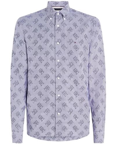 Tommy Hilfiger Casual Shirts - Blue
