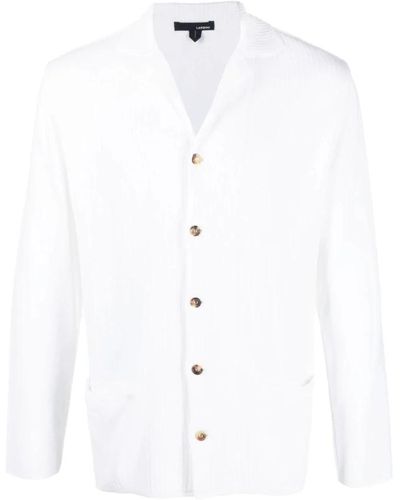 Lardini Weiße hemden für männer